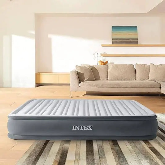 Comfort Plush Airbed With Built In Pump